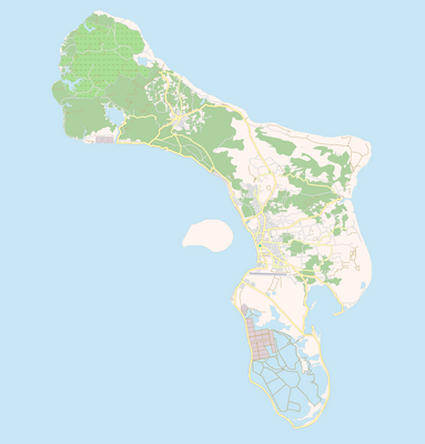 Location map Bonaire