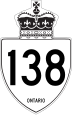 Highway 138 marker