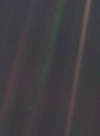 The Pale Blue Dot photograph of Earth