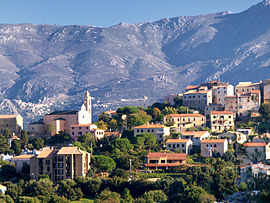 A general view of Santa-Reparata-di-Balagna