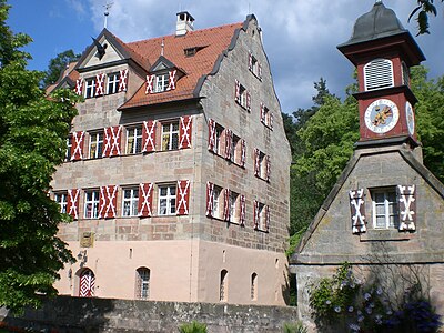 Kugelhammer Castle, a hammer lord's residence around 1600