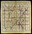 Snakes and Ladders (Jnana Bagi), late 18th century, India. From Wellcome Library CC-BY-4.0.