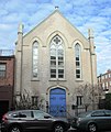 The South Brooklyn Seventh-Day Adventist Church by Theobald Engelhardt, built as the Trinity German Lutheran Church (1905)