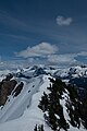 Snowy slopes of Gargoyle Mountain