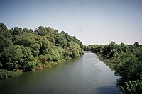 Kettős-Körös river near Mezőberény