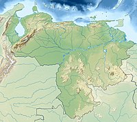 Location map/data/Venezuela is located in Venezuela