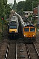 66733 and GC HST at Northallerton Low Gates