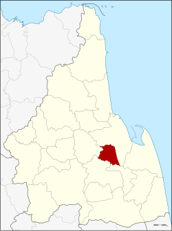 District location in Nakhon Si Thammarat province