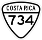 National Tertiary Route 734 shield}}