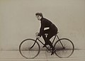 Racing cyclist Marie Tual, 1896 or 1897