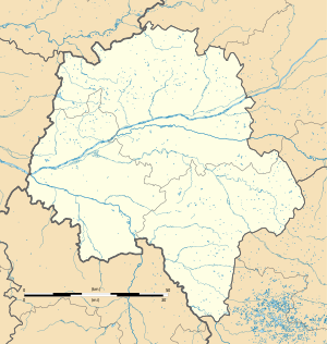 芒特朗在安德尔-卢瓦尔省的位置