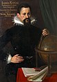 Johannes Kepler, one of the founders and fathers of modern astronomy, the scientific method,natural and modern science.[38][39][40]