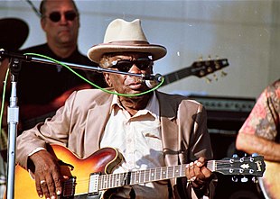 Singer John Lee Hooker