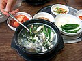 Gulgukbap (굴국밥, oyster rice soup)