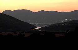 Dusk near Broederstroom, a section of the Crocodile River