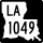 Louisiana Highway 1049 marker