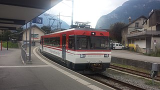 MIB railcar in its new track 13 terminus