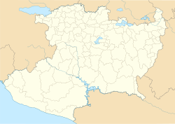 Jiménez is located in Michoacán