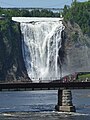 View of Montmorency Falls from the Trans Canada Trail