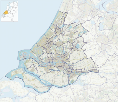 2021–22 Tweede Divisie is located in South Holland