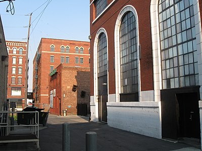 View of the south façade