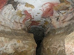 Bulls on the Lascaux rotunda.