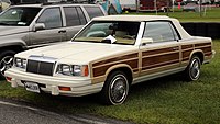 1986 Chrysler LeBaron Town & Country convertible