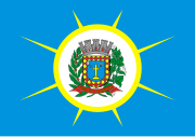 Flag of Votuporanga, São Paulo, Brazil.