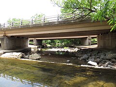George Mason Drive bridge in 2017