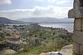 Herakleia at Latmus – View towards Byzantine castle from temple of Athena