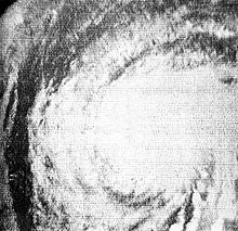 Hurricane Esther over the Atlantic Ocean