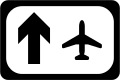 F 222A Airport Advance Direction