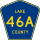 County Road 46A marker