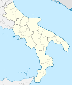 Giurdignano is located in Southern Italy