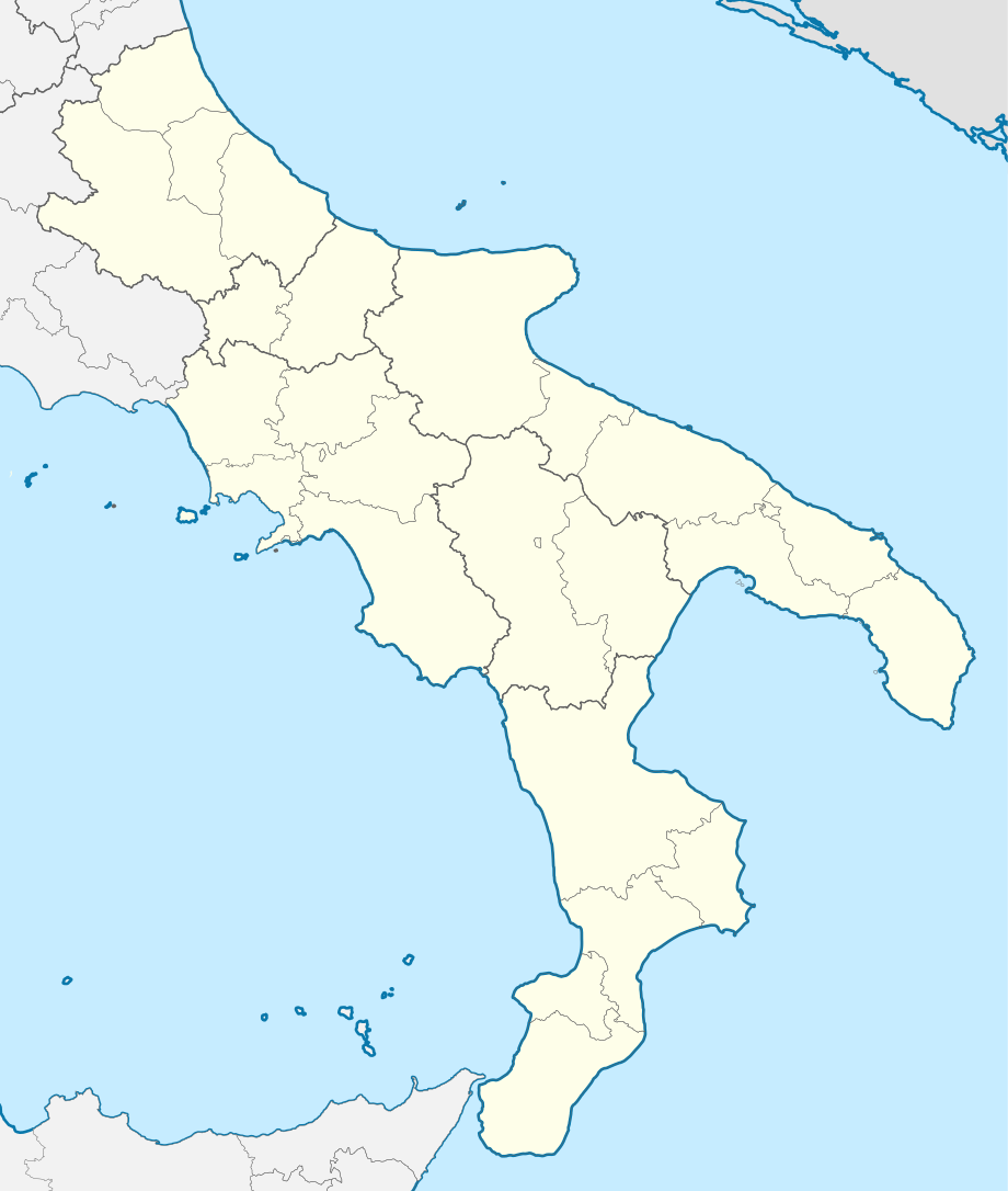 Noclador/sandbox/Royal Italian Army - Italy - September 1943 is located in Southern Italy