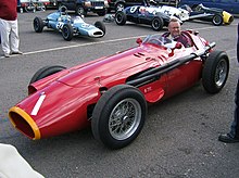 Photo de la Maserati 250F, rivale de la D50 depuis 1954