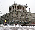 Dorogomilovo West, city "gates"; obelisk added in 1990s