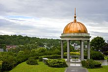 The dome of the former Saint John General Hospital