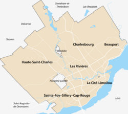 Sainte-Foy–Sillery–Cap-Rouge is located in Quebec City