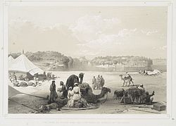 A historic image of Rohri - Sukkur