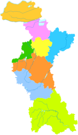 淄博市行政区划图