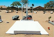 Graves of Amado B. Sernas (1908-1994) and his wife Francisca T. Sernas (1907-1988).