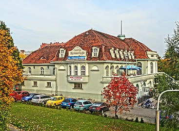 Former building of Bydgoszcz Rowing Association (1914) at Bernardyńska Street, registered on Kuyavian-Pomeranian Heritage list