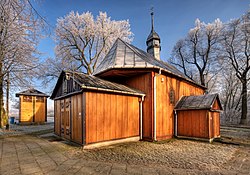 Wooden church in Brwilno (18th century)