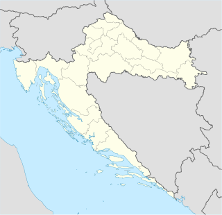 2023–24 Croatian Football League is located in Croatia