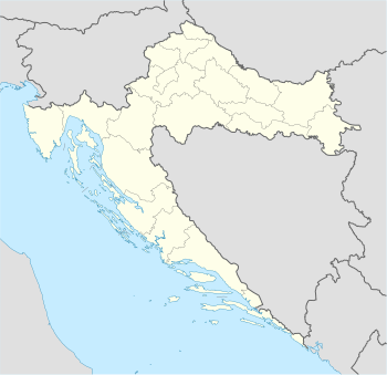 2014–15 Croatian Women's First Football League is located in Croatia