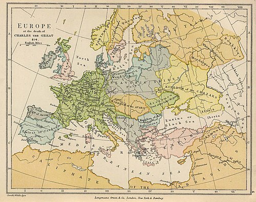 Kingdom of Asturias in year 814