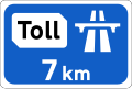 F 700 Toll Road Ahead