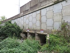 I-66 culvert entrance in 2017