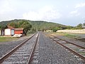 Tracks near the Tlajomulco railway station, future terminal of Line 4